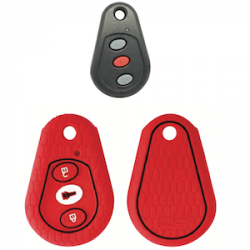 KeyCare KC-02 Key Cover Silicone For Scorpio (Red)
