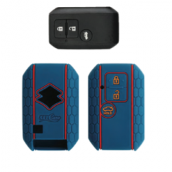 KeyCare KC-06 Key Cover Silicone For Swift Dzire / Ertiga (Blue)