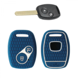 KeyCare KC-21 Key Cover Silicone For Amaze / Brio / City / Civic / Jazz / Mobilio (Blue)