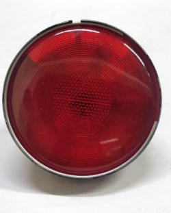 LAL Tail Light Lamp Assembly (Red) Round Mahindra Jeep Old Model