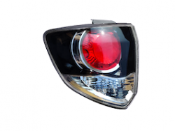 Latest Tail Light Lamp Assembly Fortuner Type 1 / Type 2 Black Finish Left