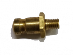 Littal 03-78  Hood Button Gypsy Brass 