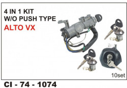 Lock Kit Alto VX / Wagon R VX Type-2 (Minda) KT-50034AZ