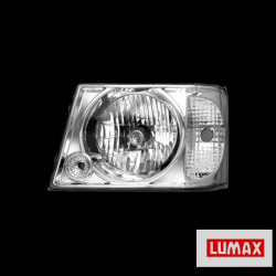 Lumax 011-HLA-MML- Head Light Lamp Assembly Sumo Victa/Gold With Motor (Left) 