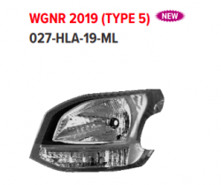 Lumax 027-HLA-19-ML Head Light Lamp Assembly Wagon R Type 5 2019 Onwards With Motor Left