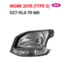Lumax 027-HLA-19-MR Head Light Lamp Assembly Wagon R Type 5 2019 Onwards With Motor Right