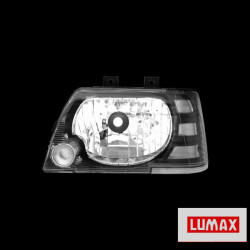 Lumax 029-HLU-NWM-L Head Light Lamp Assembly Maruti 800 Type-3 Motorised (Left) 