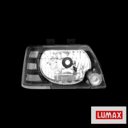 Lumax 029-HLU-NWM-R Head Light Lamp Assembly Maruti 800 Type-3 Motorised (Right) 