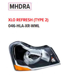 Lumax 046-HLA-XR-WML Head Light Lamp Assembly Xylo Refresh Without Motor Left