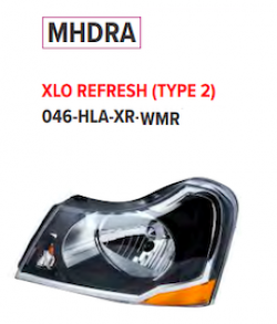 Lumax 046-HLA-XR-WMR Head Light Lamp Assembly Xylo Refresh Without Motor Right