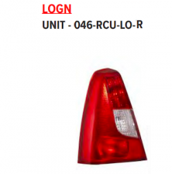 Lumax 046-RCU-LO-R Tail Light Lamp Assembly Logan Right