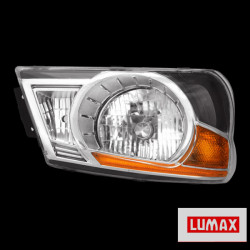 Lumax 047-HLA-BR-WMLDRL Head Light Lamp Assembly Bolero Type 3 DRL (Left) 