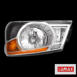 Lumax 047-HLA-BR-WMRDRL Head Light Lamp Assembly Bolero Type 3 DRL (Right) 