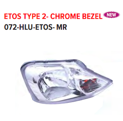 Lumax 072-HLU-ETOS-MR Head Light Lamp Assembly Etios With Motor Right