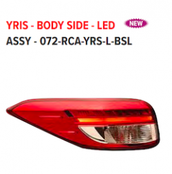 Lumax 072-RCA-YRS-L-BSL Tail Light Lamp Assembly Yaris Body Side LED Left