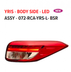 Lumax 072-RCA-YRS-L-BSR Tail Light Lamp Assembly Yaris Body Side LED Right