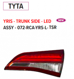 Lumax 072-RCA-YRS-L-TSR Tail Light Lamp Assembly Yaris Trunk Side LED Right