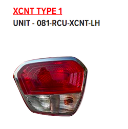 Lumax 081-RCU-XCNT-LH Tail Light Lamp Assembly Xcent Left