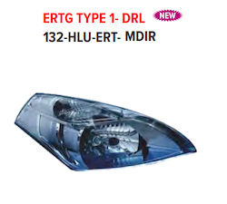 Lumax 132-HLU-ERT-MDIR Head Light Lamp Assembly Ertiga DRL With Motor & Indicator Right