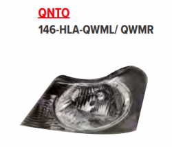 Lumax 146-HLA-QWMR Head Light Lamp Assembly Quanto Without Motor Right