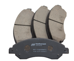 Motherson BP-TA055FC Brake Pads Front Winger 