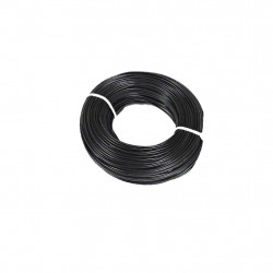 Motherson CB-AU001BK 0.5 sq mm Thin Wall PVC Insulated Cable-Black (25 Meters) 