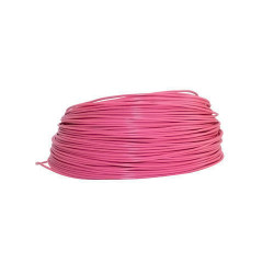 Motherson CB-AU001PN 0.5 sq mm Thin Wall PVC Insulated Cable- Pink (25 Meters) 