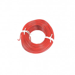Motherson CB-AU003RD 1.0 sq mm Thin wall PVC Insulated Cable - Red (25 Meters) 