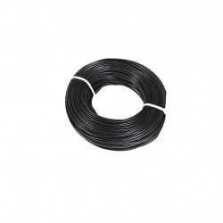 Motherson CB-AU007BK 6.0 sq mm Thin wall PVC Insulated Cable -Black (25 Meters) 