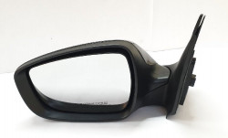 Motherson RV-PHY062OL Outer Rear View Side Door Mirror Verna (2012-16) Motorised With Indicator Auto Foldable Black Left