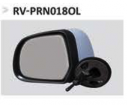 Motherson RV-PRN018OL Outer Rear View Side Door Mirror Duster  / Lodgy / Terrano Manual (Grey) Left 