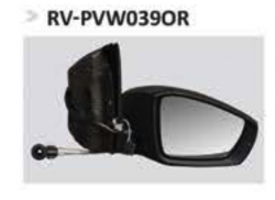 Motherson RV-PVW039OR Outer Rear View Side Door Mirror Polo / Vento / Rapid Manual with Indicator Right 