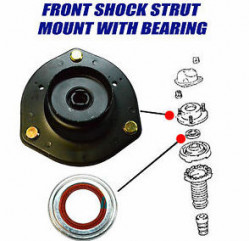 Motherson SM-GM022FC Shock Absorber Strut Mount Chevrolet Beat With Bearing Front