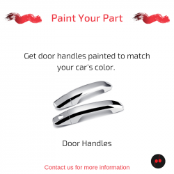 Paint Job - Outer Door Handles (Any Color)