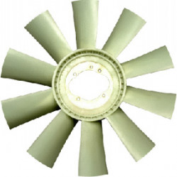 SILVER Radiator Fan Blade Leyland Euro- Ii (Oval Plate) 20" (Viscous) (Dia 515Mm) 