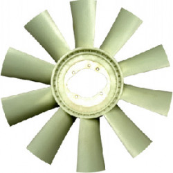 SILVER Radiator Fan Blade Leyland Euro-Iii (Oval Plate) 18? (Viscous) (Dia 465Mm) 