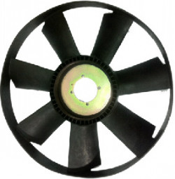 SILVER Radiator Fan Blade Tata 3118 / 2518 / 4523 (Ring Type) (Extra Heavy Duty)  (Dia 558Mm) 