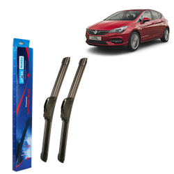 Spark Minda U-Hook Type Soft Wiper Blades, 18" (Set of 2) for Corsa/Astra