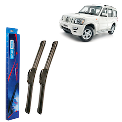 Spark Minda U-Hook Type Soft Wiper Blades, 20" (Set of 2) for Scorpio mHawk