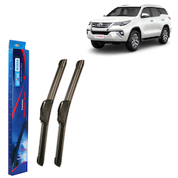 Spark Minda U-Hook Type Soft Wiper Blades, 21"/19" (Set of 2) for Fortuner