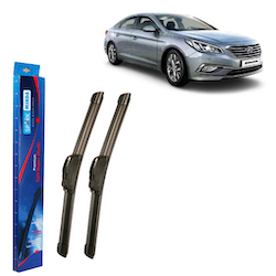 Spark Minda U-Hook Type Soft Wiper Blades, 21"/19" (Set of 2) for Sonata