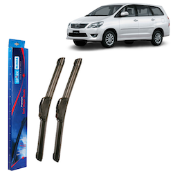 Spark Minda U-Hook Type Soft Wiper Blades, 24"/16" (Set of 2) for Innova