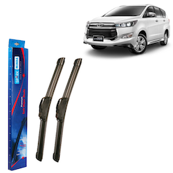 Spark Minda U-Hook Type Soft Wiper Blades, 24"/16" (Set of 2) for Innova Crysta