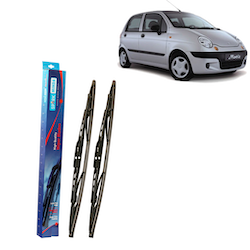 Spark Minda U-Hook Type Wiper Blades Assembly, 20"/17" (Set of 2) for Matiz