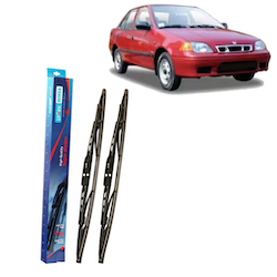 Spark Minda U-Hook Type Wiper Blades Assembly, 20"/18" (Set of 2) for Esteem/Baleno Old Model