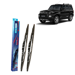 Spark Minda U-Hook Type Wiper Blades Assembly, 20" (Set of 2) for Scorpio