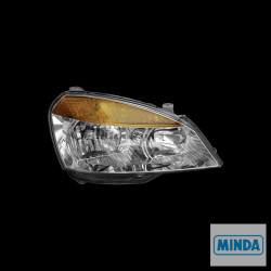 UNO MINDA HL-55007Y Head Lamp Assembly Indigo CS Yellow (RHS) 