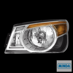 UNO MINDA HL-5642M Head Lamp Assembly Bolero Type 3 (LHS) 