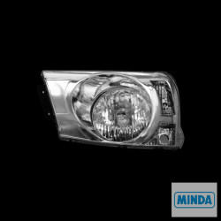 UNO MINDA HL-5652M Head Lamp Assembly Bolero Type 2 (LHS) 