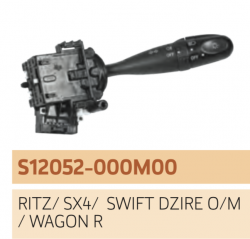 UNO MINDA S12052 Combination Switch (Lamp & Turn) Ritz/Swift Dzire/Sx4(Old Model)/ Wagon R 